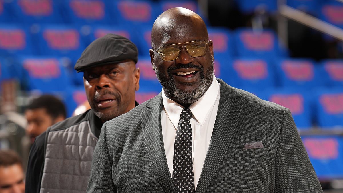 Shaquille O'Neal reveals he almost suffered disastrous accident on live NBA broadcast before emergency exit