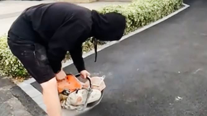 EXCLUSIVE I've lost my job over Tiktok driveway stunt: Builder admits he only has himself to blame for video that falsely claimed drive was torn up after homeowner refused to pay bill