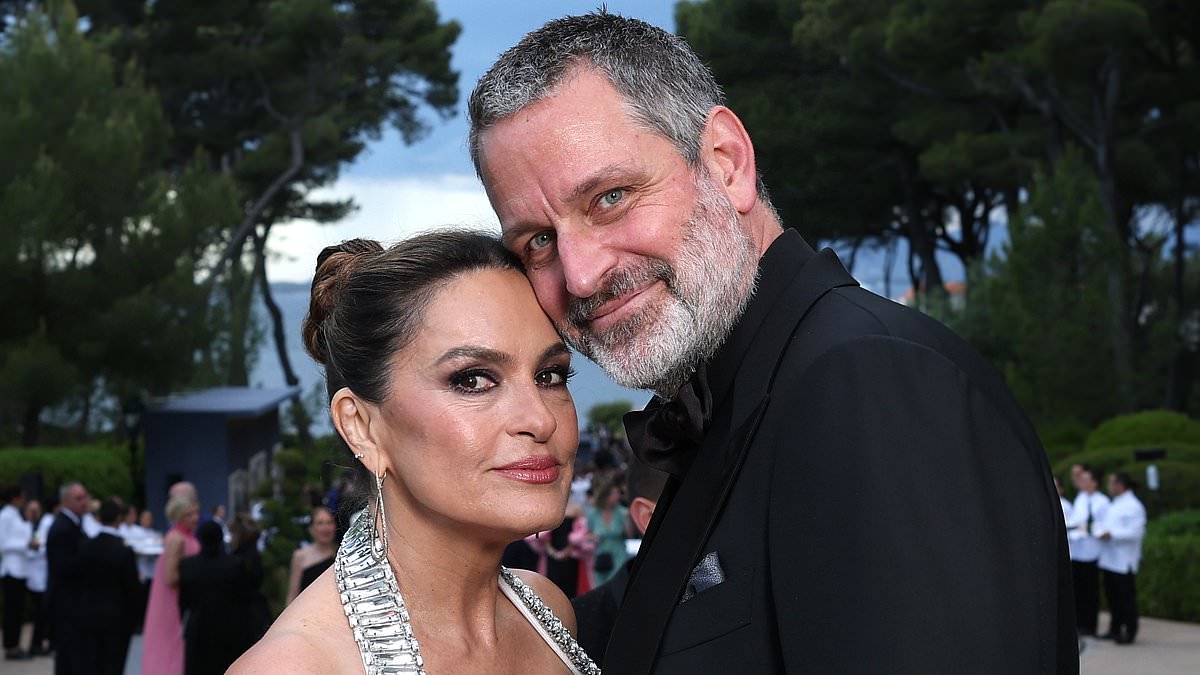 Law & Order star Mariska Hargitay, 61, shoots husband of 20 years a loving look during rare date night in Cannes