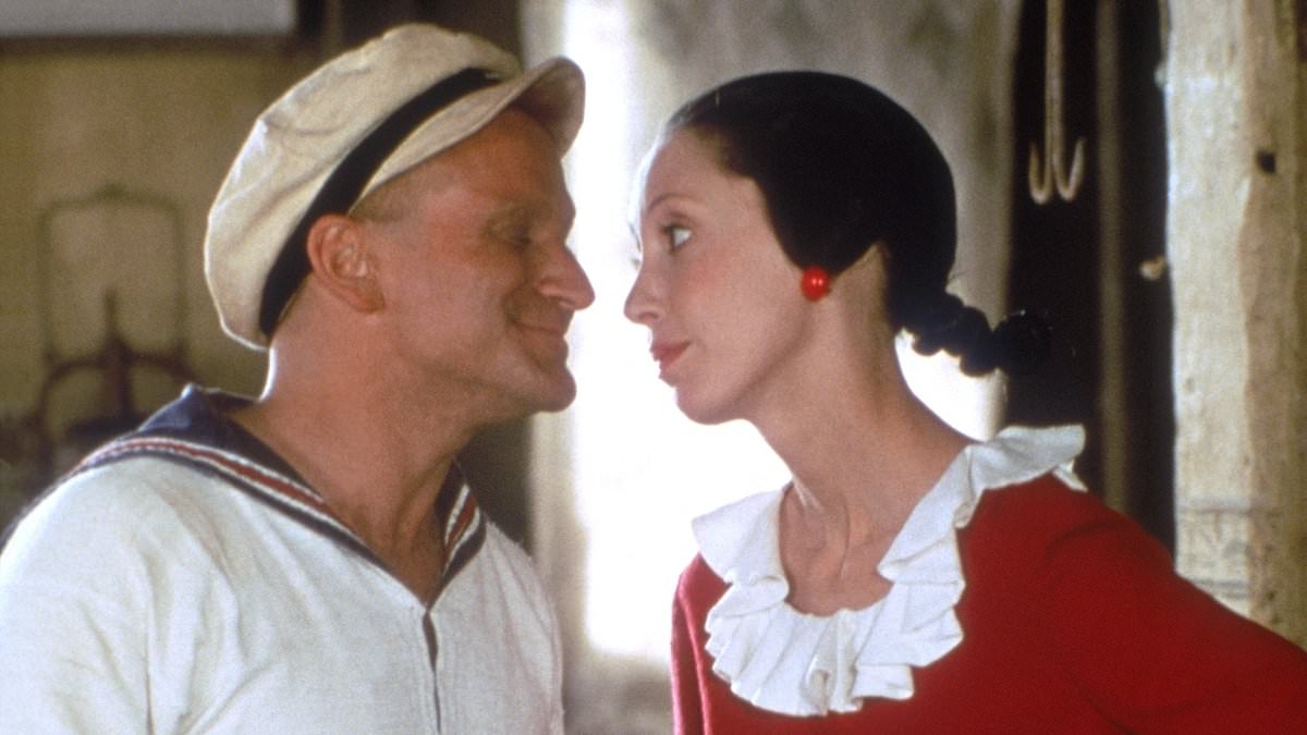 Robin Williams' classic 1980 Popeye film was rampant with cocaine use as wild way it arrived on set is revealed