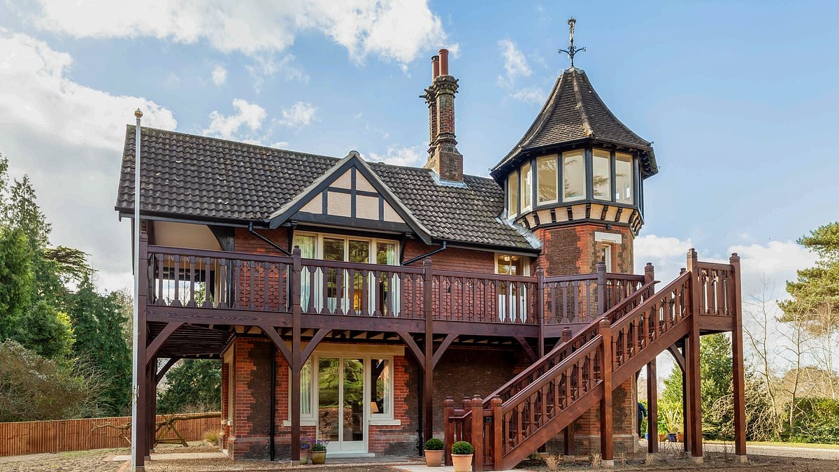 A royal holiday! Three-bedroom house on King Charles' Sandringham estate transformed into lavish £6,300-per-week retreat