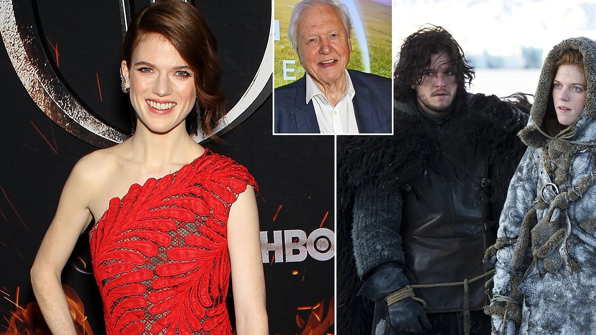 Rose Leslie has wild ambition to get behind the lens after watching David Attenborough