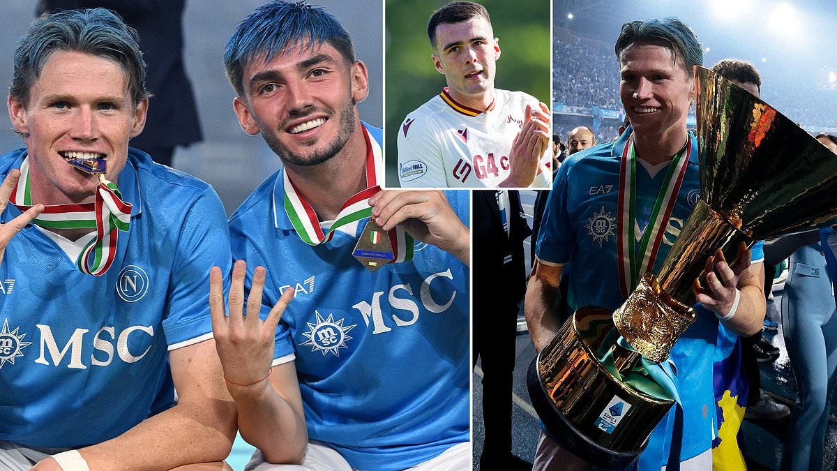 Billy Gilmour and Scott McTominay have blazed a trail to Italy... now Lennon Miller should follow, says GARY KEOWN