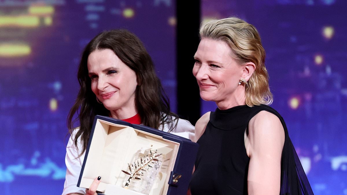 Cannes Film Festival 2025 winners are REVEALED after the closing ceremony was thrown into chaos by a shock blackout caused by 'sabotage'