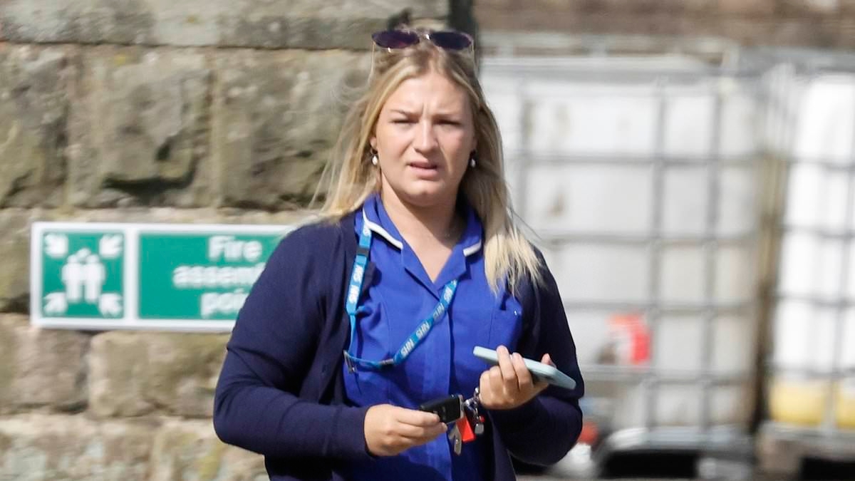 The new Diddly Squat star who nurses Jeremy Clarkson through all his farm foul-ups is spotted in her real job... as a nurse!
