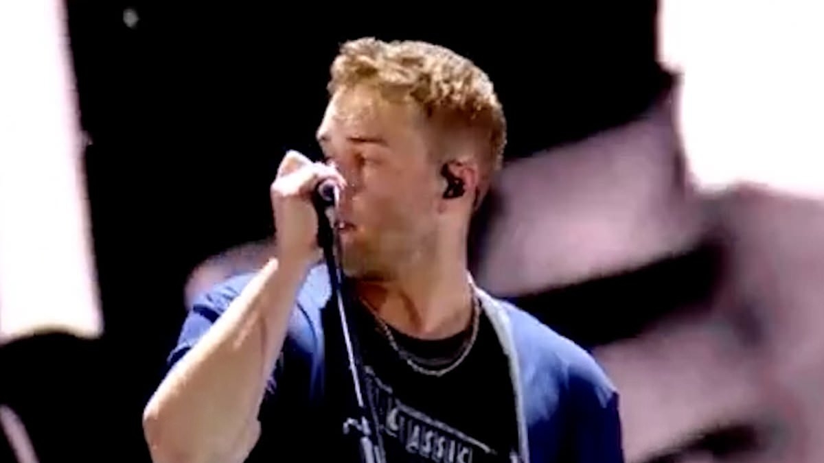 EXCLUSIVE Sam Fender swears on stage at Radio 1's Big Weekend before being forced to apologise to the crowd after his headline show is hit by technical issues
