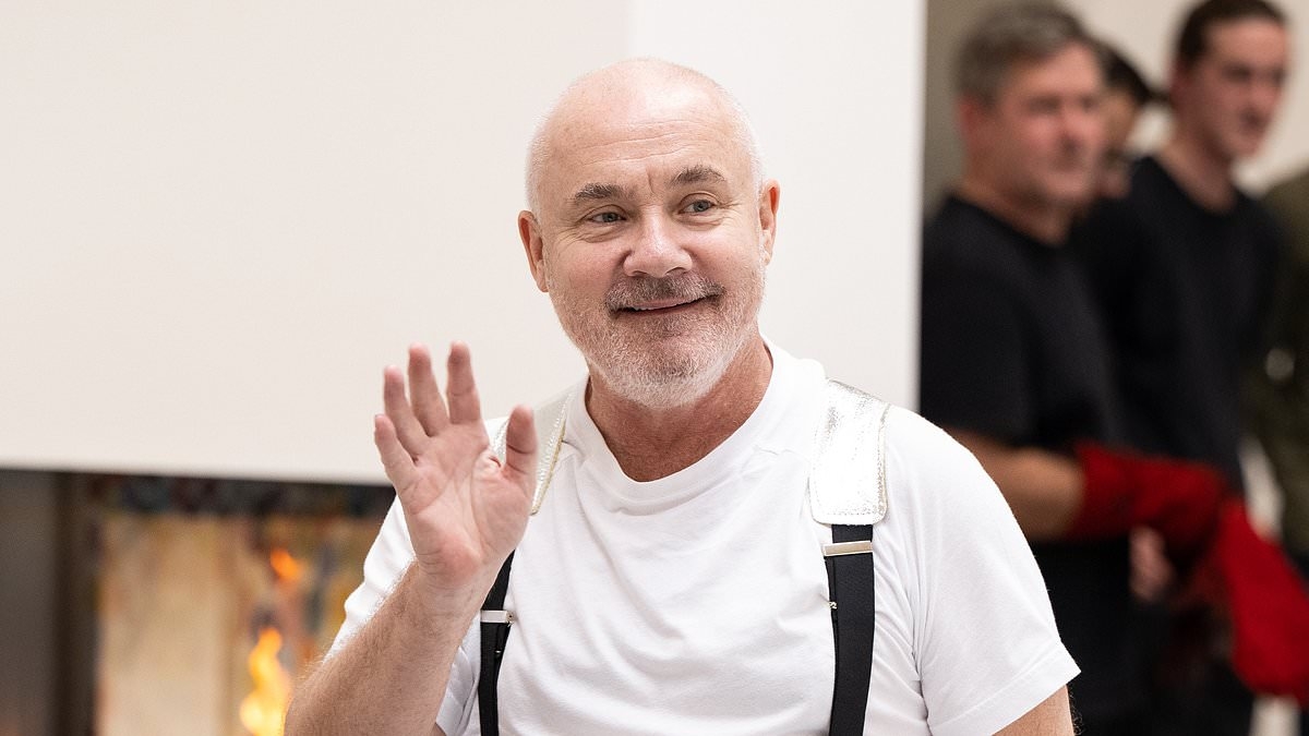 Artist Damien Hirst says he rejected a knighthood because he 'never felt comfortable with the idea'