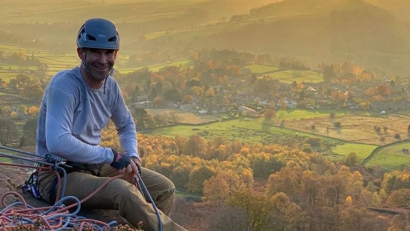 Experienced climber who broke his neck and may need both legs amputated sues partner 'who let go of rope and sent him plummeting 56ft into a ravine'