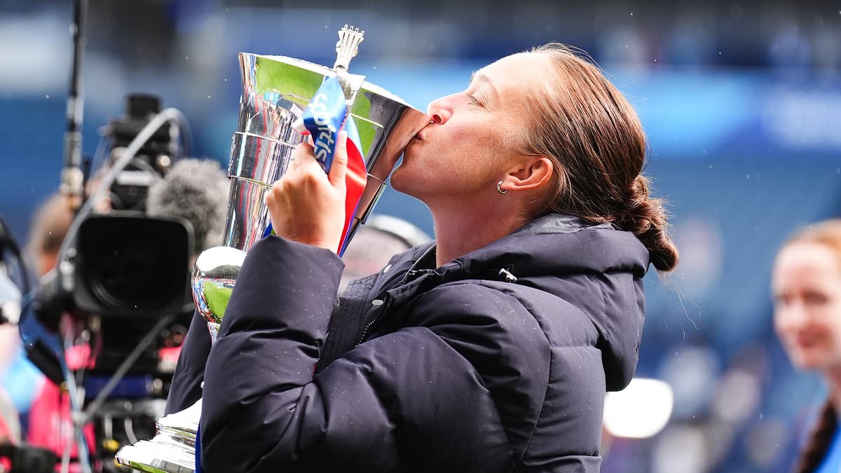 'We won't stop till we win the league,' says Rangers boss Jo Potter after Hampden triumph seals cup double