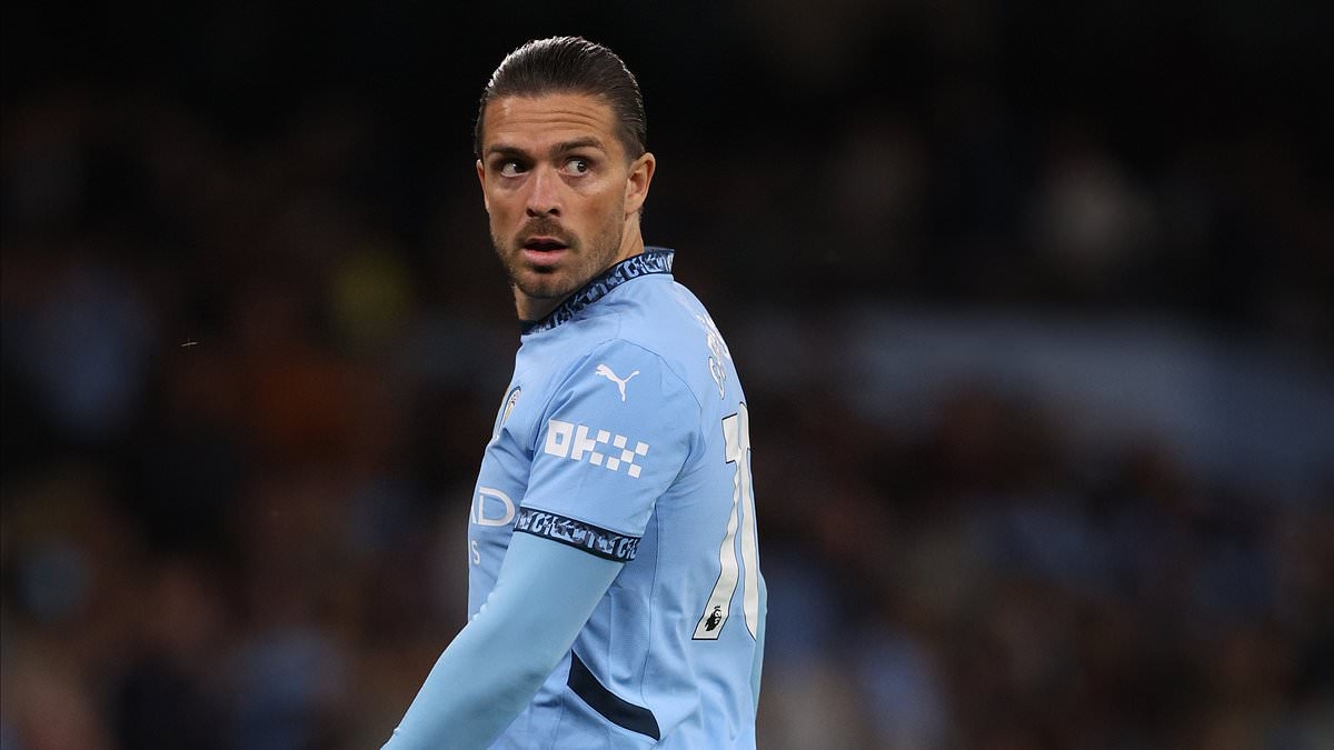 Pep Guardiola tells Jack Grealish he could be playing football at 'another place' next season after £100million star was snubbed in final game against Fulham