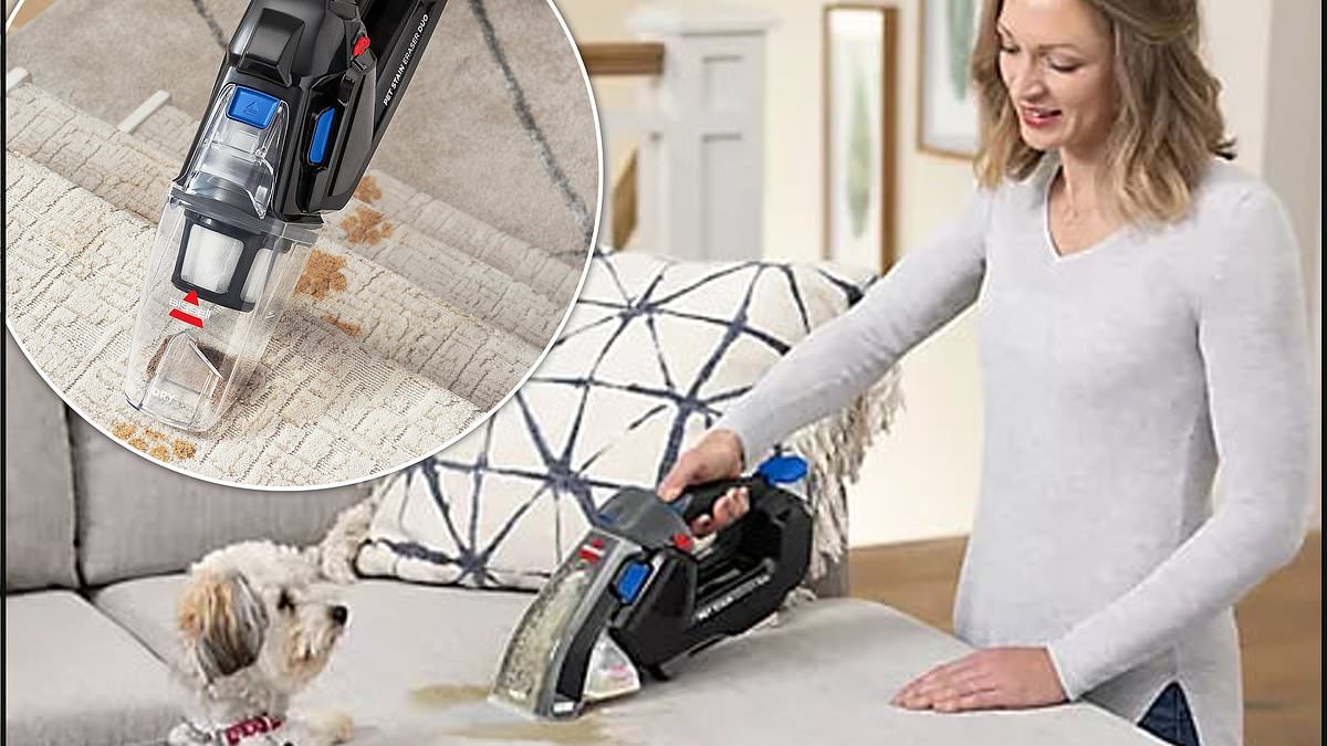 Clean up with $60 off the powerful BISSELL handheld vacuum that handles both wet and dry messes: 'This is the best vacuum ever'