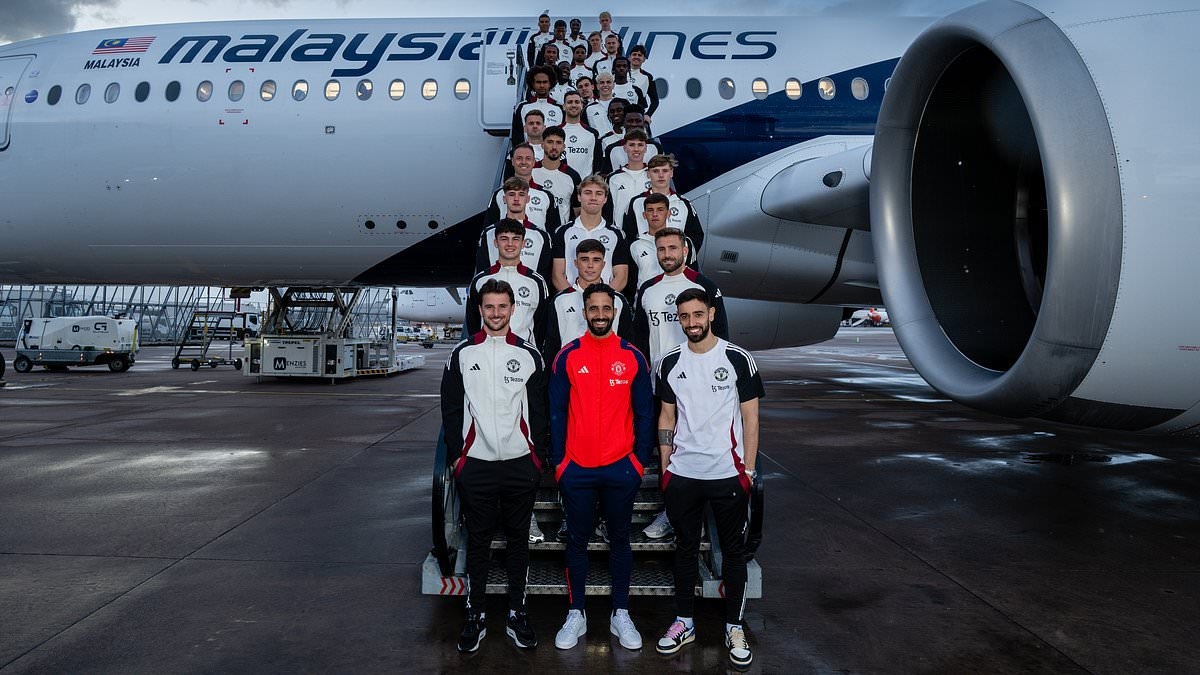 Man United squad fly straight to Malaysia for £8m post-season tour just HOURS after beating Aston Villa to end their worst-ever Premier League term