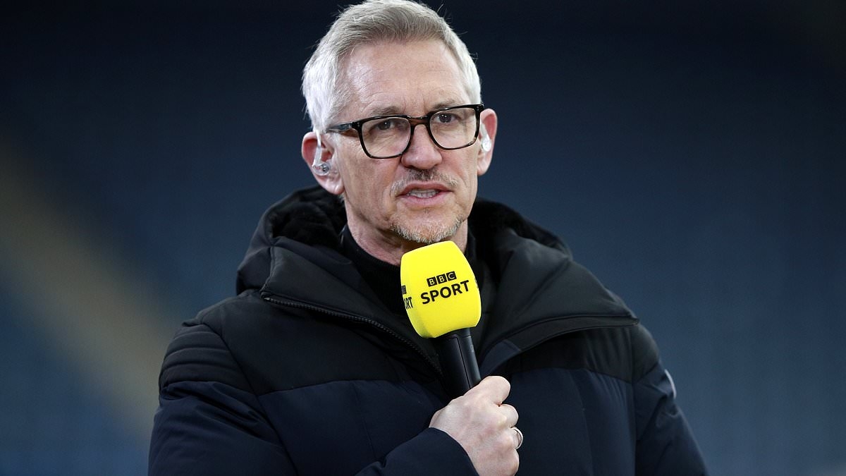 BREAKING NEWS Gary Lineker begins final BBC appearance with cheeky joke on Match of the Day as £1.4million-per-year star says farewell after axing following anti-Semitism row