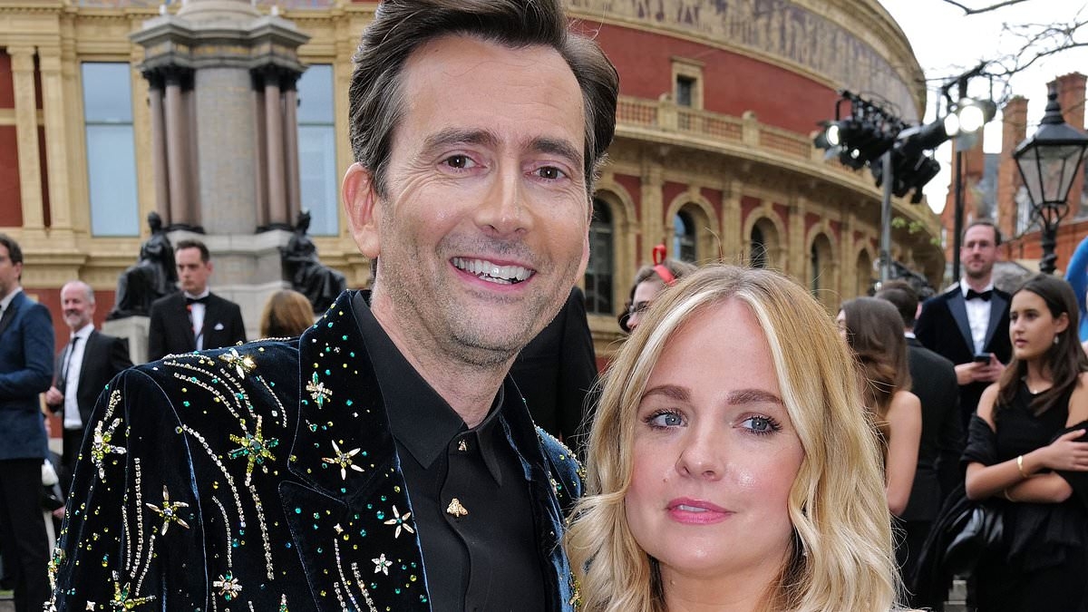 Georgia Tennant admits she 'dines out' on her husband David's role as her dad in Doctor Who because it 'makes her feel young'