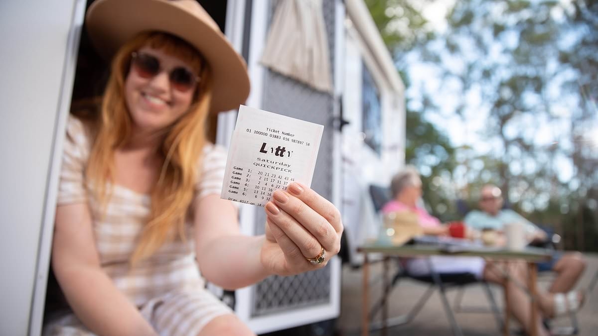 BREAKING NEWS Sydney mum claims Saturday Lotto prize after he son bought her a ticket