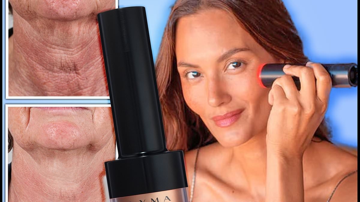 The at-home laser that's literally ‘defying gravity' - users swear it's turning back time: 'My jawline is also sleeker'