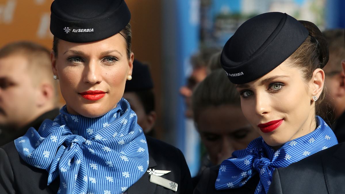 Flight attendant reveals the real reason they wear red lipstick