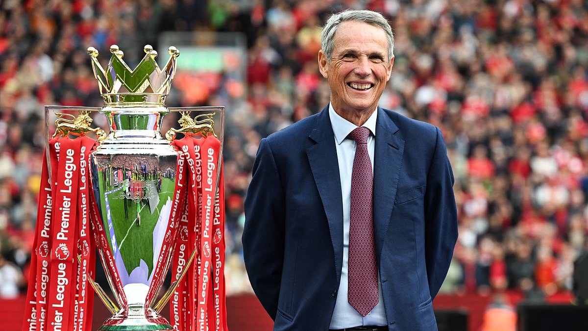 Liverpool fans rejoice at Alan Hansen 'looking so well' after recent health scare - as legendary Reds defender presents Premier League trophy to Virgil van Dijk at Anfield