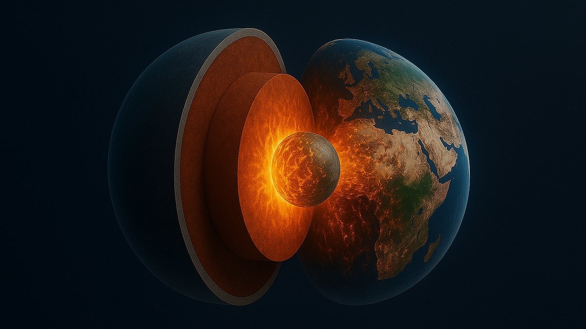 Earth's core holds a vast reservoir of gold - and it's leaking towards the surface