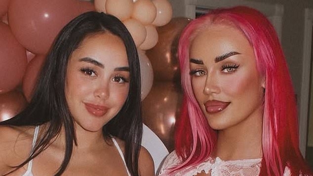 Pregnant Marnie Simpson gives fans a glimpse inside her lavish baby shower after being thrown surprise party by family and Geordie Shore pals
