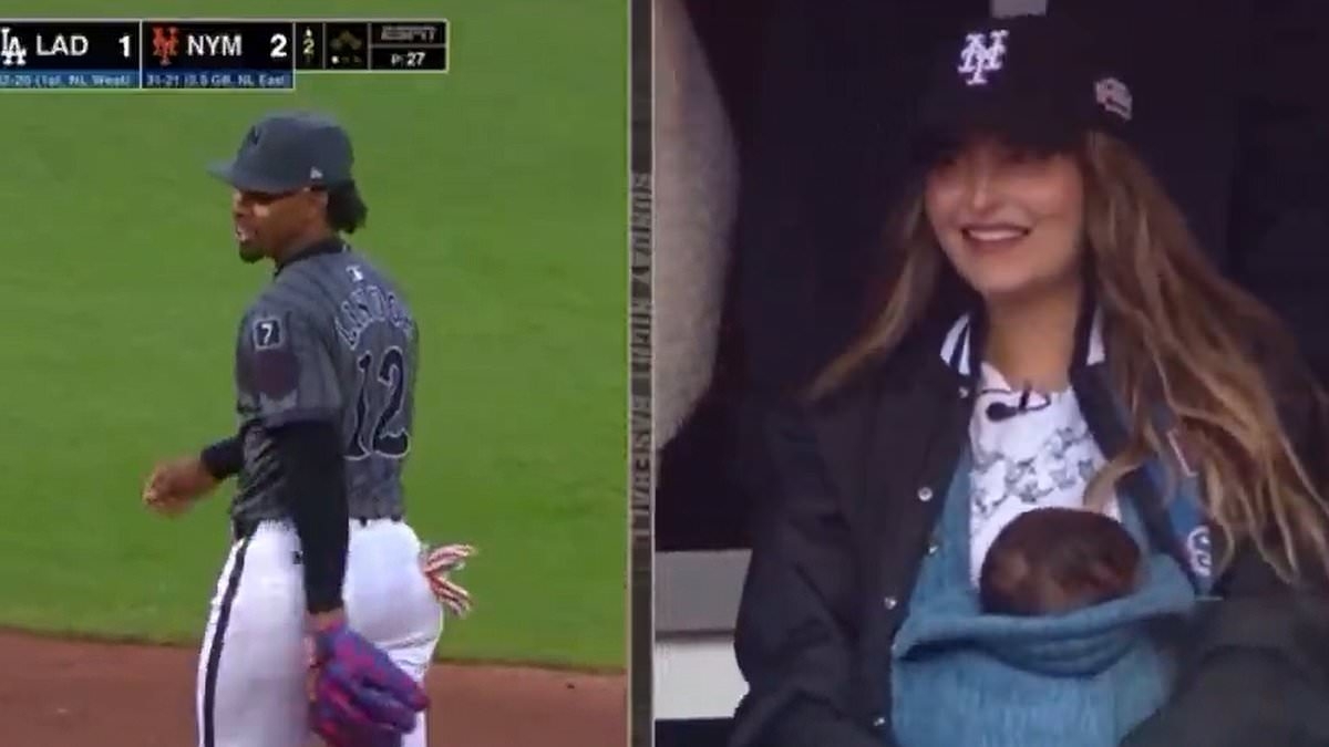 MLB fans split as mic'd up Mets star Francisco Lindor bizarrely answers questions from wife mid-game