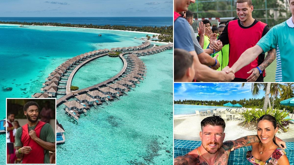 All the sports stars who have flocked to Kandima in the Maldives for their holiday - including a current Premier League champion, a champions League winner and a host of international stars