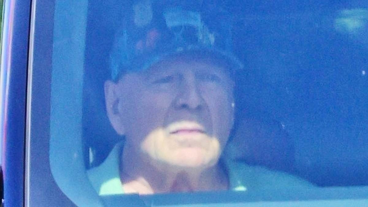 Bruce Willis, 70, makes rare sighting in Los Angeles as two bodyguards take him out for a Sunday drive