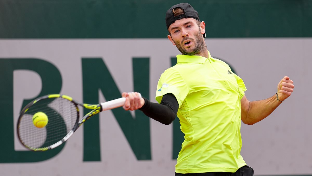 23-year-old Scot Jacob Fearnley earns biggest win of career by beating veteran Stan Wawrinka on French Open debut