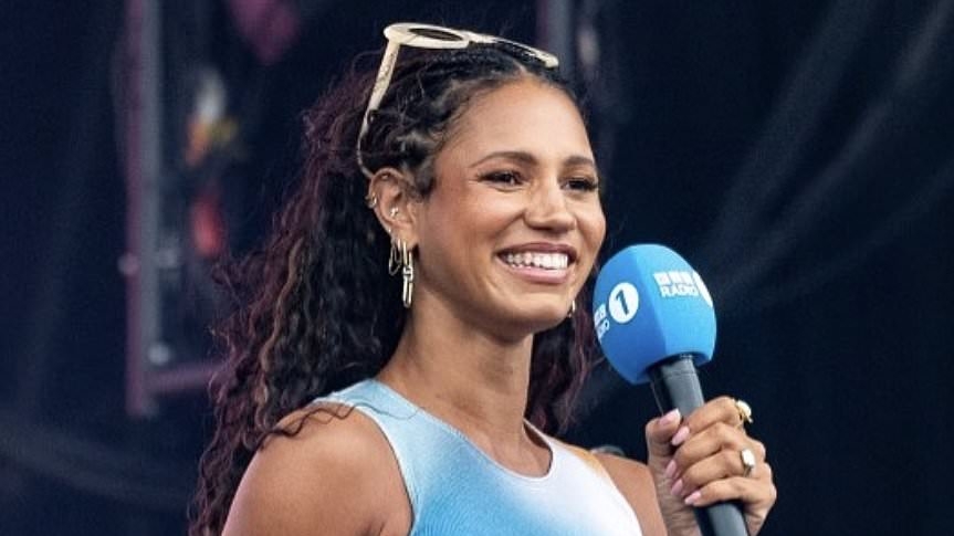 Pregnant Vick Hope shares photos of her send off from Radio 1 as she heads off on maternity leave after partying at Big Weekend