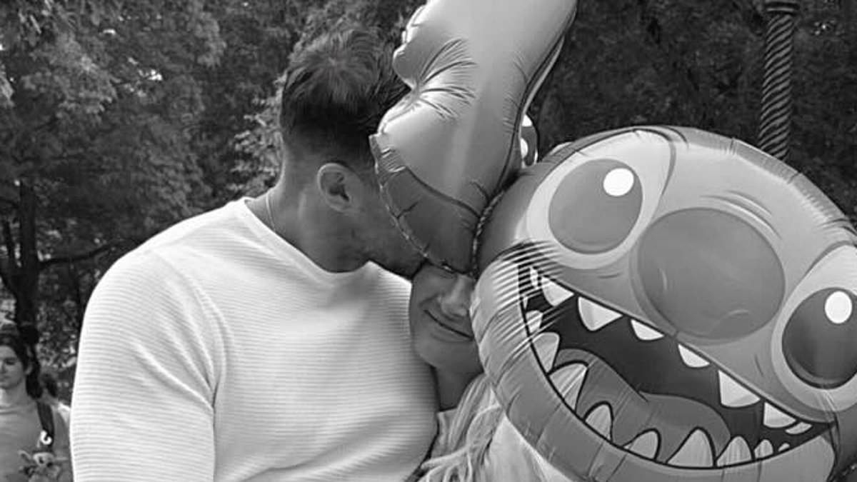 Tommy Fury kisses Molly-Mae Hague as she shares sweet family pictures during magical Disneyland Paris trip for her 26th birthday