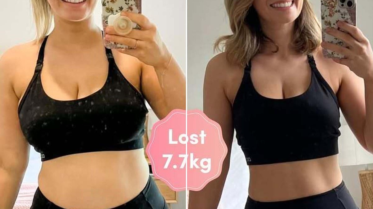 How to lose weight FAST: Mum-of-two drops 7.7kg in a matter of weeks after making a simple tweak anyone can do