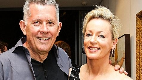 Amanda Keller fights back tears on air as she reveals her husband is 'not well enough' to go out for their wedding anniversary following his heartbreaking diagnosis