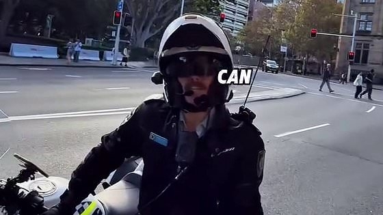 Luke could have to pay $2,200 for jaywalking after he was caught by a cop on a motorbike... but some Aussies aren't on his side