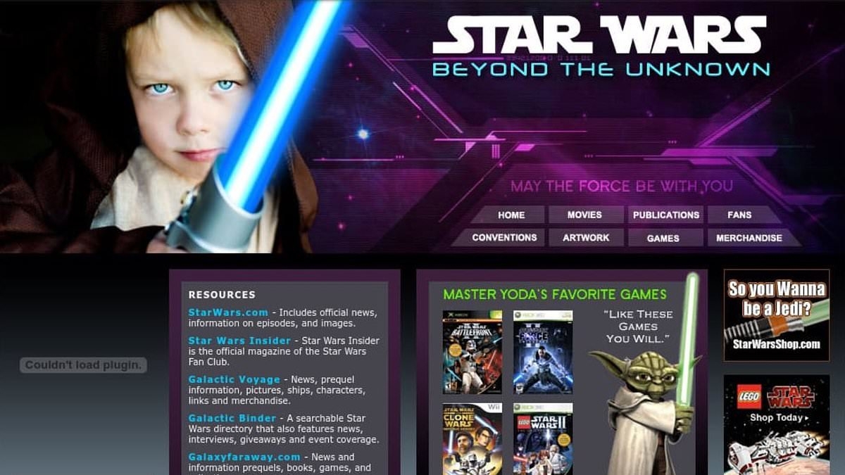 REVEALED: The fake websites including a Star Wars fan page the CIA used to communicate with spies around the world