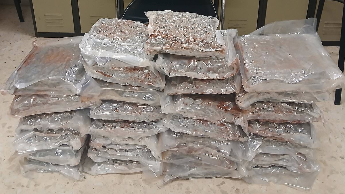 BREAKING NEWS UK couple are 'caught with 33kg of cannabis in their suitcases' after flying into Spain from Thailand - the latest British tourists to face drug charges after flying out of the country