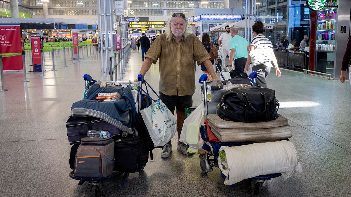 EXCLUSIVE The British pensioners who live in Spain's 'zombieland' airport after Airbnb boom priced them out of retirement abroad