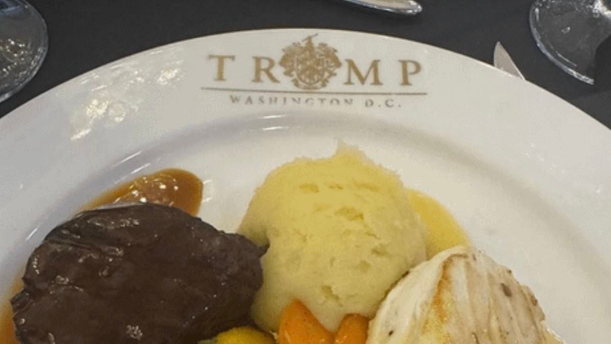 Crypto investors who paid $1.7m for Trump event disappointed at meal