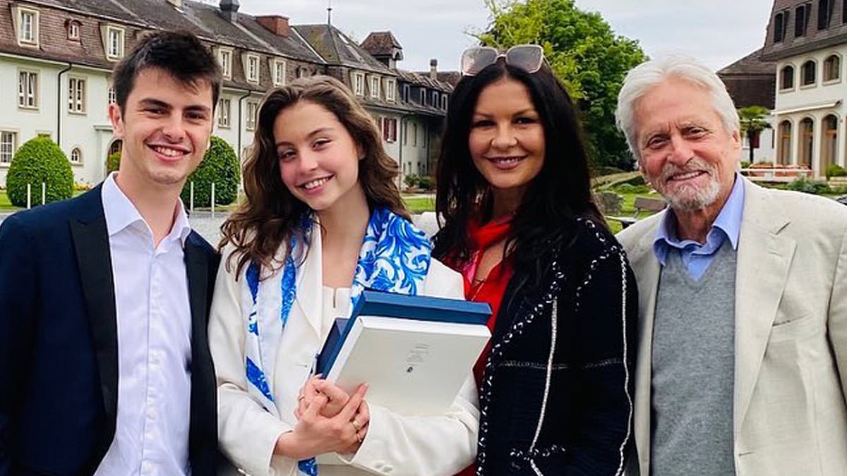 How Catherine Zeta-Jones and Michael Douglas's nepo-baby children are determined to follow their parents' footsteps into Hollywood - despite their father's stark warning