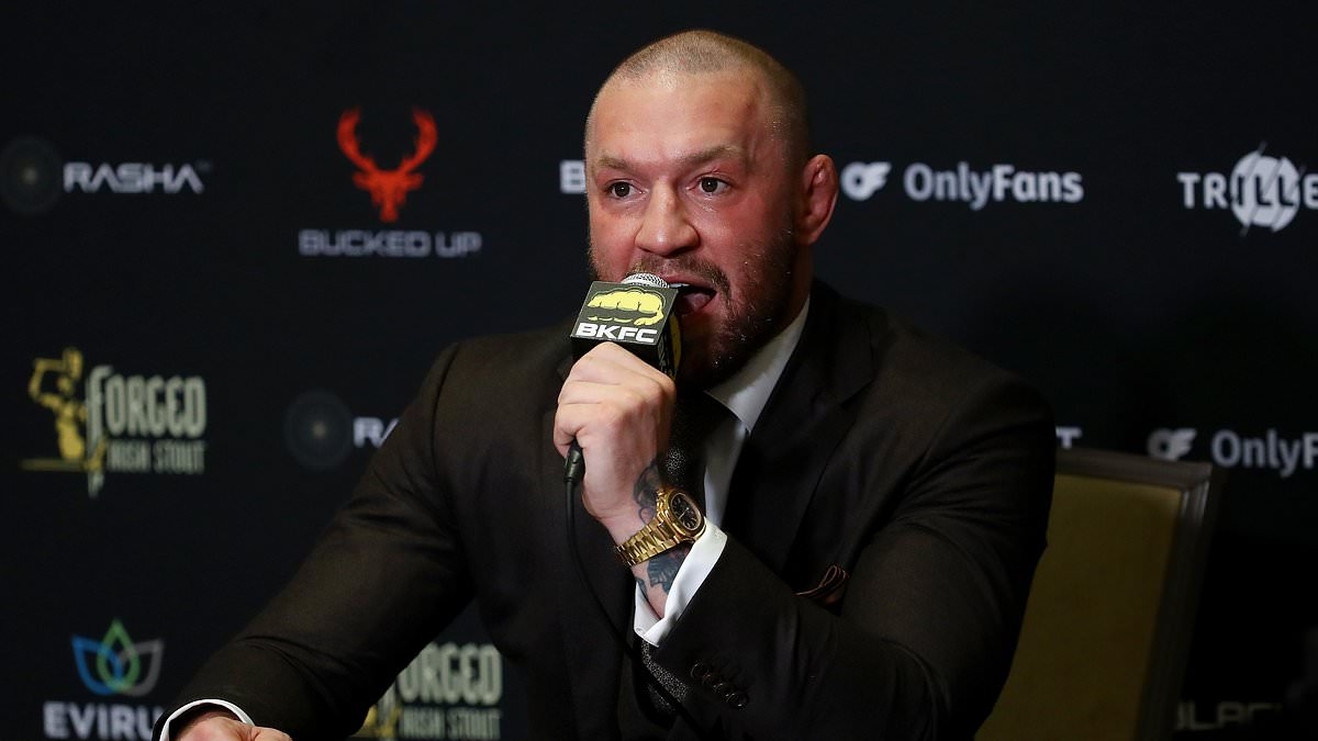 Conor McGregor is in 'serious talks' for £6billion purchase of adult subscription-based website OnlyFans