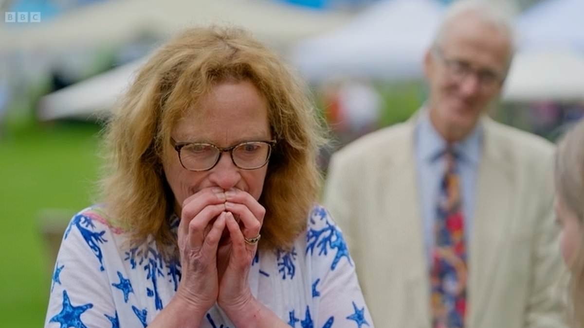 Antiques Roadshow guest sobs 'I don't believe it's true!' as expert reveals staggering real value of gems she thought were 'costume jewellery'