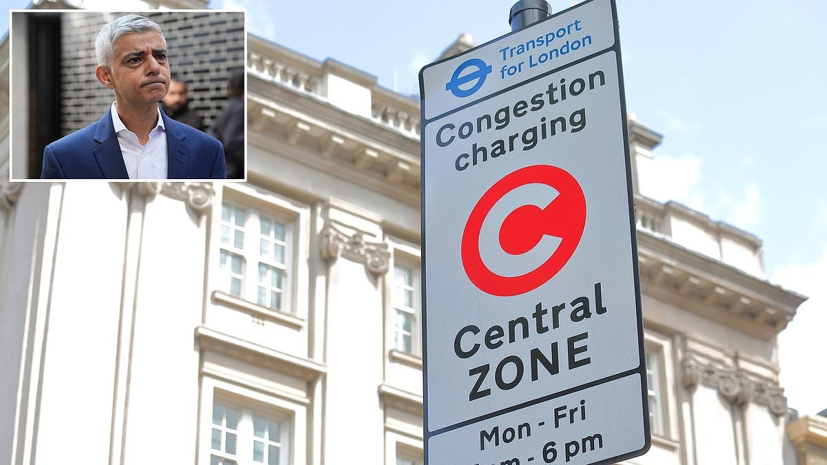 BREAKING NEWS London Congestion Charge to increase 20% to £18 a day next year
