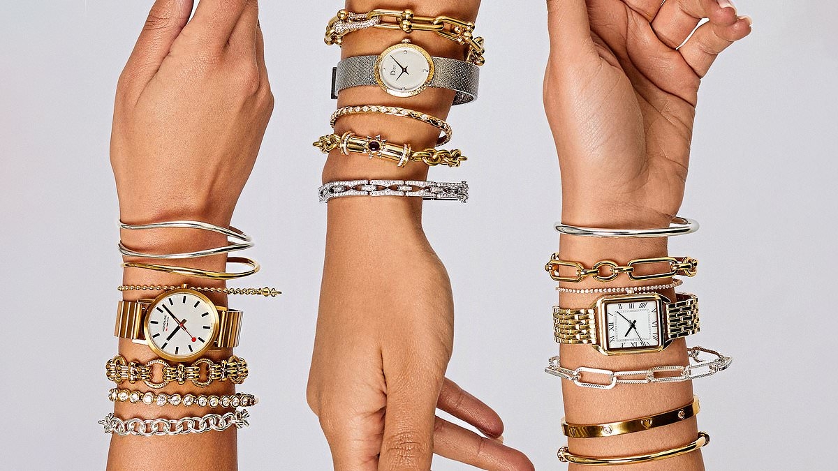 SPOT THE DUPE: Which of these bracelet stacks totals £143, and which is worth nearly £74,000?