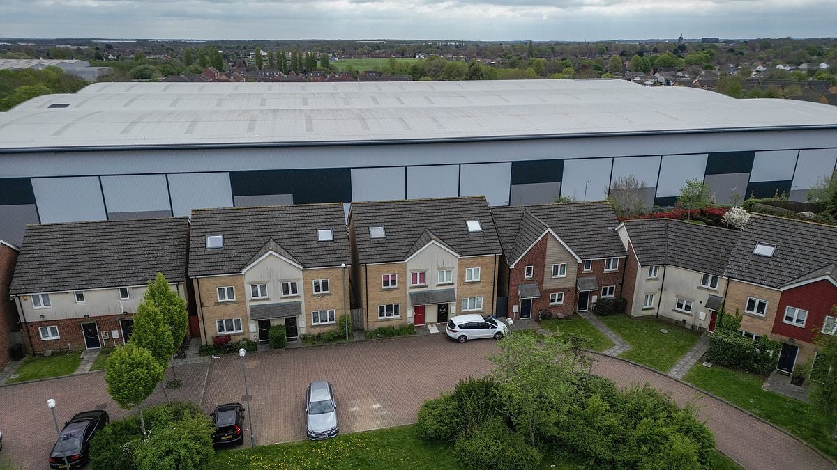 EXCLUSIVE Rise of the megasheds: Homeowners fear living in the shadow of enormous distribution centres that can wipe up to £500,000 off your property's value - as experts explain your rights