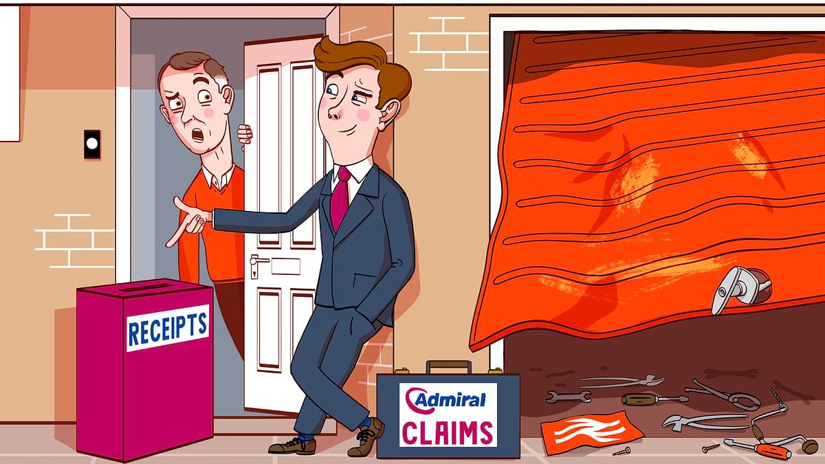 Insurer won't pay for stolen tools amassed over decades - as we don't have receipts: SALLY SORTS IT