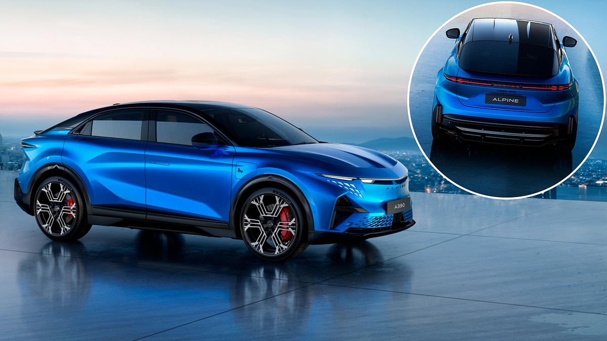 French sports car maker Alpine unveils its first electric SUV