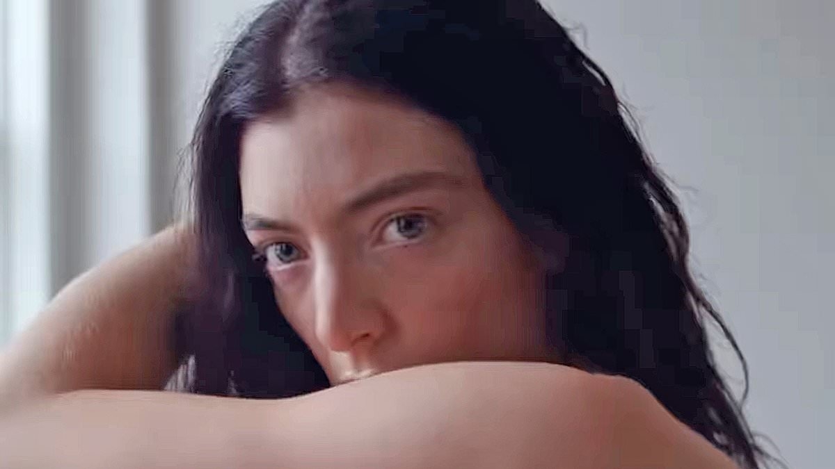 Lorde goes topless for new video after stirring controversy over her gender