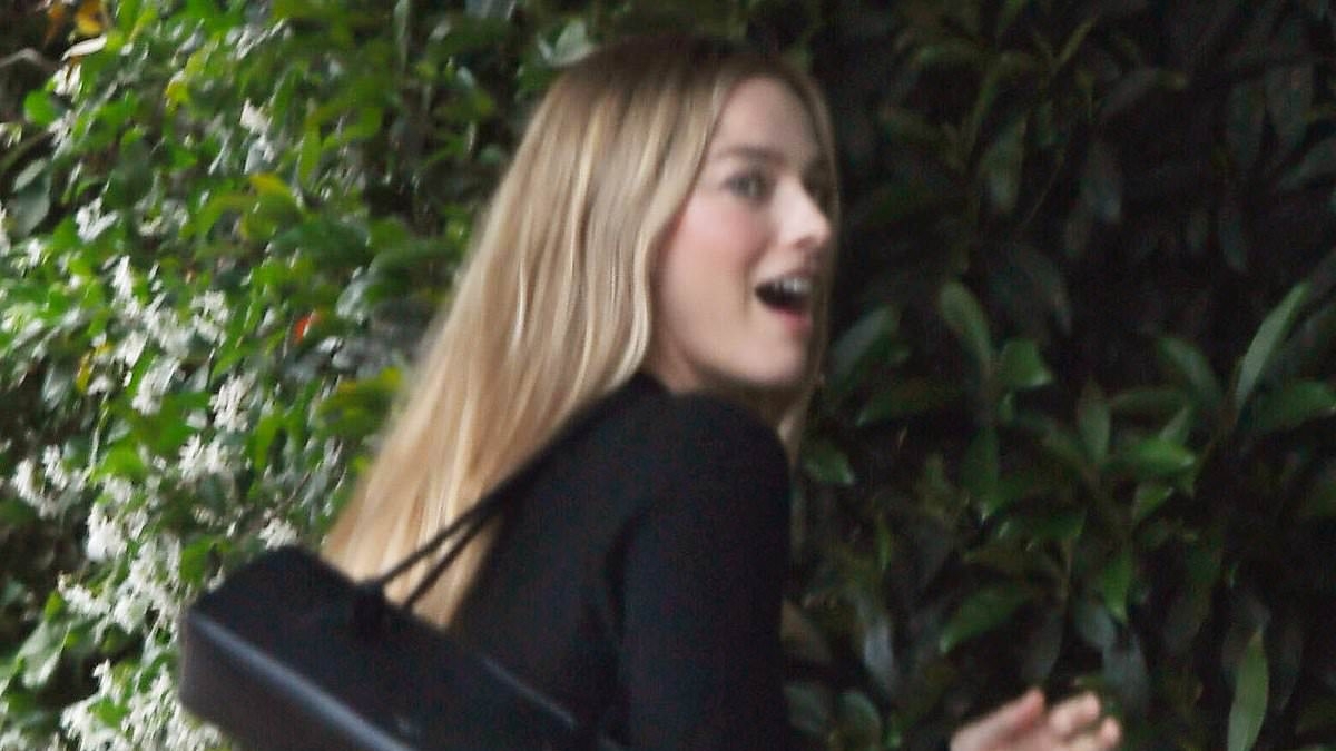 Margot Robbie ditches Barbie for grunge style makeover at Chateau Marmont