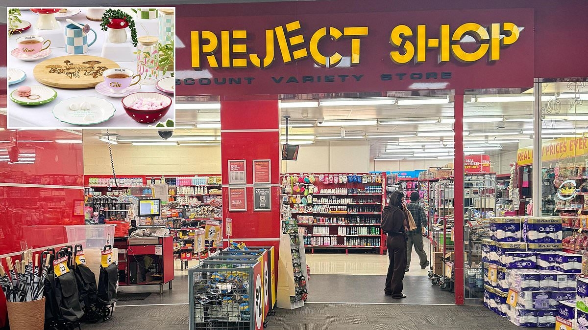 Taking on Kmart: Aussies flood The Reject Shop to snap up stunning new homewares range that quietly dropped