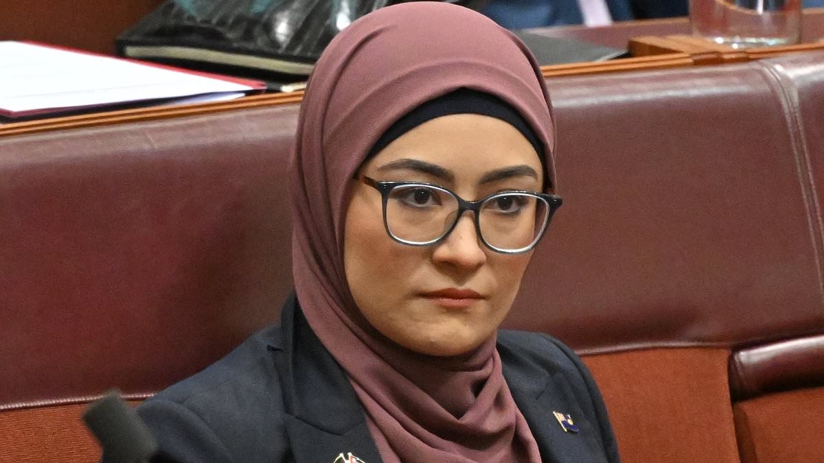 BREAKING NEWS Senator Fatima Payman accuses male colleague of making sexual, racist comments at social event