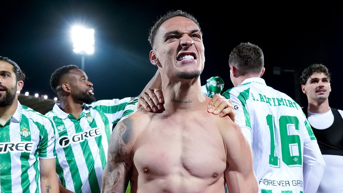 Revealed: How Antony can earn Man United 'huge sum' in Europa Conference League final - as Real Betis aim to upset Chelsea